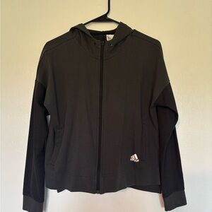 Like Nee Adidas Charcoal Full-Zip Hoodie